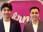 Harshvardhan Chhangani (left) and Bhanu Pratap Singh Tanwar , co-founders of Frnd platform. (HT PHOTO)