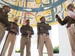 Rajasthan Police officials during an investigation in Jaipur. (HT File) Rajasthan Police officials during an investigation in Jaipur. (HT File)