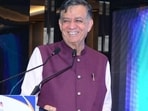 Satish Mahana, Uttar Pradesh legislative assembly speaker, at an event in Kanpur on February 27. (Sourced)