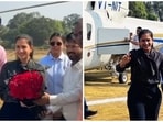 Radhika Merchant takes a business trip with her father. 