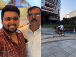 A Google techie shared a video of his father touring the Google Ananta office.