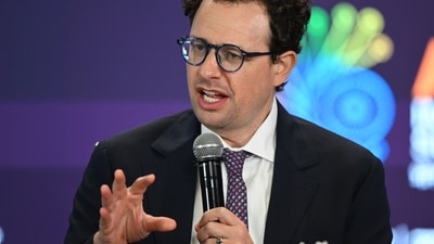 Dario Amodei, co-founder and chief executive officer of Anthropic. (Bloomberg)