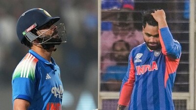Virat Kohli shares a heartfelt message after Rinku Singh loses his father. (AP and PTI) Virat Kohli shares a heartfelt message after Rinku Singh loses his father. (AP and PTI)
