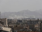 Smoke seen rising in iran after attacks from Israel and US