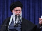 Supreme Leader Ayatollah Ali Khamenei speaks in a meeting in Tehran, Iran