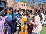 Inter-University Centre for Astronomy and Astrophysics (IUCAA) organised open campus day to celebrate National Science Day observed on February 28. (HT)