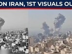 Israel launches biggest strike on Iran, 1st visuals send chills Israel launches biggest strike on Iran, 1st visuals send chills