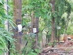 Mumbai, India – Sept 10, 2023: Plot at Malbar Hill, next Hanging Garden, in Mumbai, India, on Sunday, Sept 10, 2023. (Photo by Bhushan Koyande/HT Photo)