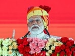 Prime Minister Narendra Modi in Ajmer on Saturday. (ANI)