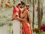 Rashmika Mandanna and Vijay Deverakonda got married in a resort near Udaipur on Thursday.