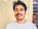 The 30-year-old auto driver Gaurav Sahu. (HT Photo)