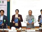 a book titled ‘From Hope to Healing: A Practical Guide to Transplant System in India’, authored by professor Rajesh Harshwardhan, joint director, SOTTO UP and medical superintendent, SGPGIMS, released on Saturday (Sourced)