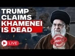 LIVE | President Trump Announces Iran Supreme Leader Khamenei Is Dead; No Confirmation From Iran