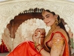 Rashmika Mandanna on her wedding day.
