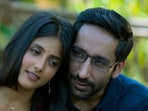 Ulka Gupta and Sumit Gahlawat in a still from The Kerala Story 2. Ulka Gupta and Sumit Gahlawat in a still from The Kerala Story 2.