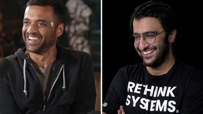Zomato founder Deepinder Goyal tweeted he is looking for engineers “who are also athletes". (YouTube/@rajshamani, LinkedIn/Shravan Tickoo) Zomato founder Deepinder Goyal tweeted he is looking for engineers “who are also athletes". (YouTube/@rajshamani, LinkedIn/Shravan Tickoo)