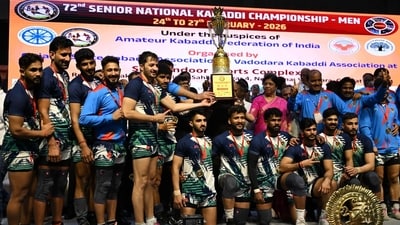 Indian Railways win 72nd Senior Men's National Kabaddi Championship Indian Railways win 72nd Senior Men's National Kabaddi Championship