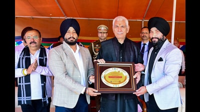 LG Sinha said that the SCPL is sculpting multifaceted character, and in future it will instil discipline, leadership, teamwork, patience, and self-belief in the young generation. (ANI) LG Sinha said that the SCPL is sculpting multifaceted character, and in future it will instil discipline, leadership, teamwork, patience, and self-belief in the young generation. (ANI)