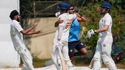 The Ranji Trophy final is set to be played at the KSCA Stadium in Rajnagar, Hubballi (PTI) The Ranji Trophy final is set to be played at the KSCA Stadium in Rajnagar, Hubballi (PTI)