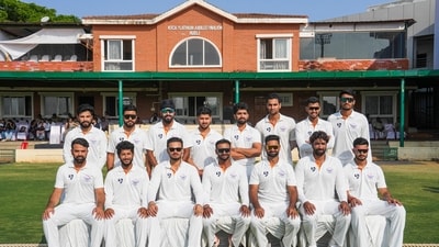 Jammu and Kashmir's class of 2026 – forever champions, eternally in the history books. (PTI) Jammu and Kashmir's class of 2026 – forever champions, eternally in the history books. (PTI)