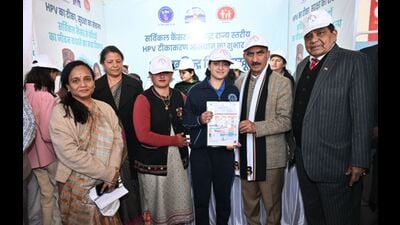 The CM said that a state-of-the-art cancer hospital would be constructed in Hamirpur at a cost of ₹300 crore which would ensure affordable and accessible treatment within the state. (HT Photo) The CM said that a state-of-the-art cancer hospital would be constructed in Hamirpur at a cost of ₹300 crore which would ensure affordable and accessible treatment within the state. (HT Photo)