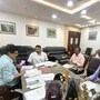 ఎఫ్.డి.సి  అధికారులతో మంత్రి సమీక్ష