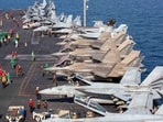 The US said it is attacking Iran's Navy vessels on Sunday