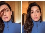 Actor Nora Fatehi confirms her safety while in India as tensions rise in the Middle East. 