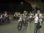 Riders highlighted poor lighting, isolated stretches and breakdown risks, calling for stronger night surveillance and commuter sensitivity. (HT Photo)