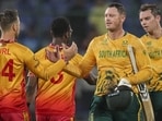 South Africa defeated Zimbabwe at the T20 World Cup on Sunday. (PTI)