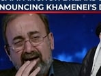 Iranian anchor breaks down into tears announcing Ali Khamenei's assassination 