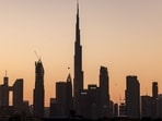 A view of the Burj Khalifa in Dubai.