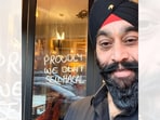 Harman Singh Kapoor runs the London-based restaurant Rangrez with his wife Harman Singh Kapoor runs the London-based restaurant Rangrez with his wife