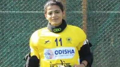 File image of Savita Punia. (HT) File image of Savita Punia. (HT)