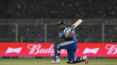 Sanju Samson produced a scintillating display of strokeplay in the high-pressure Super Eights decider, crafting a magnificent 97* off just 50 deliveries. His innings, studded with 12 crisp boundaries and four towering sixes, combined elegance with authority, as he dismantled the attack in a winner-takes-all clash and steered India toward a crucial victory. (Hindustan Times) Sanju Samson produced a scintillating display of strokeplay in the high-pressure Super Eights decider, crafting a magnificent 97* off just 50 deliveries. His innings, studded with 12 crisp boundaries and four towering sixes, combined elegance with authority, as he dismantled the attack in a winner-takes-all clash and steered India toward a crucial victory. (Hindustan Times)