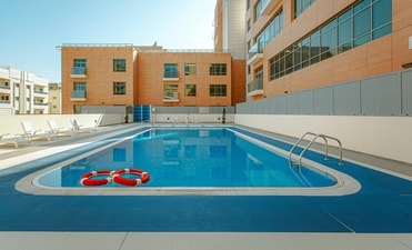 A sparkling pool may symbolise luxury in brochures, but Redditors question why many housing society pools remain largely unused after residents move in. (Photo for representational purposes only) (Pexels )
