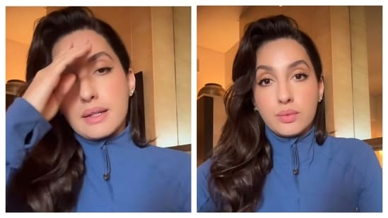 Actor Nora Fatehi confirms her safety while in India as tensions rise in the Middle East.
