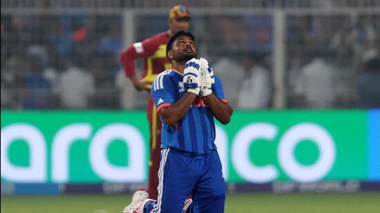 Sanju Samson. (REUTERS)