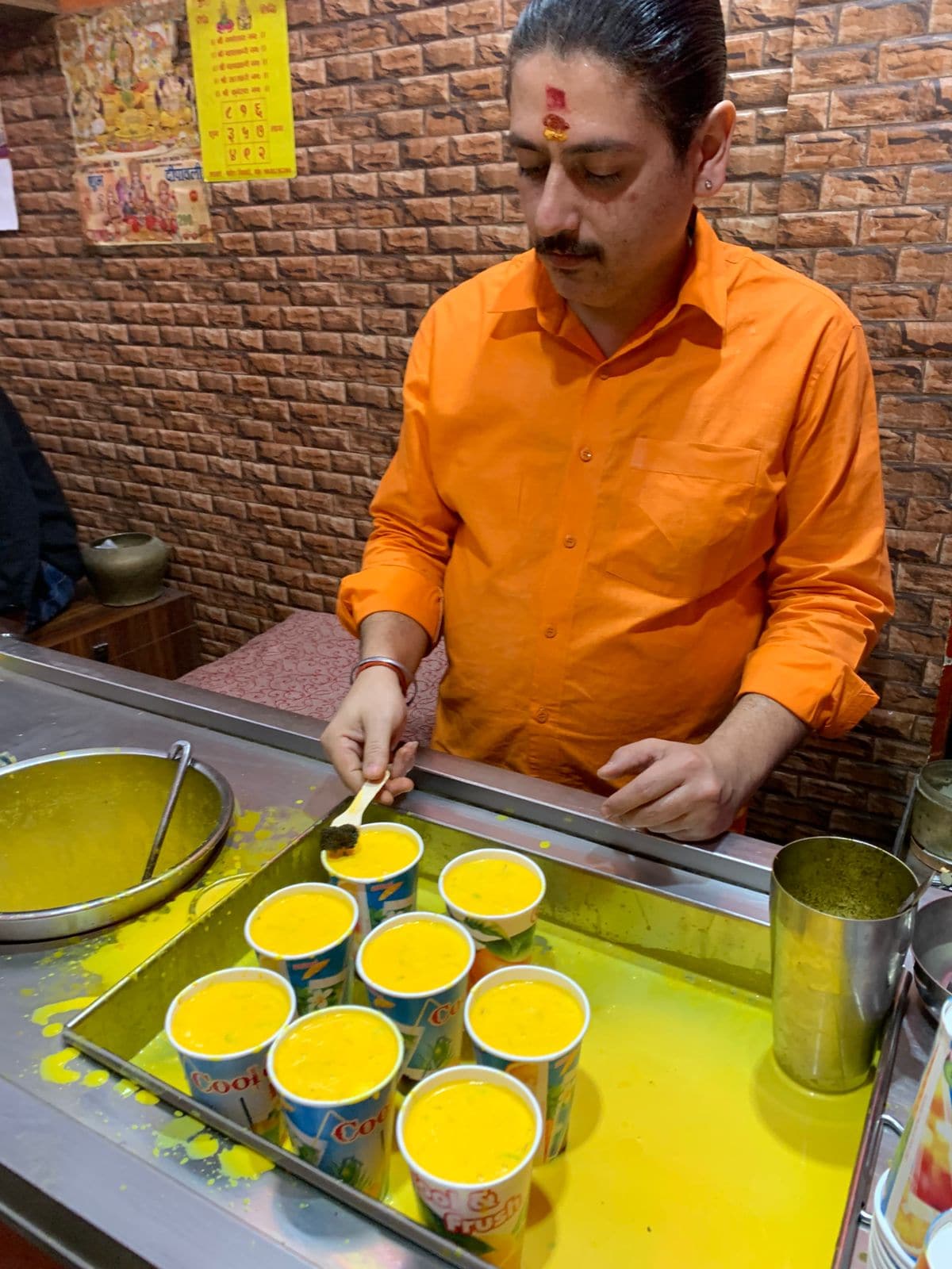 Baba Thandai shop in Varanasi (Photo: Rajesh Kumar/HT) Baba Thandai shop in Varanasi (Photo: Rajesh Kumar/HT)