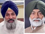 Congress MLA from Bholath Sukhpal Singh Khaira and SAD leader Bikram Singh Majithia.