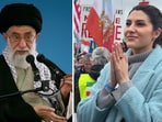 Elnaaz Norouzi has hailed the death of Iran's Ali Khamenei.