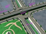 The flyover was proposed to ease chronic traffic congestion at Tribune Chowk. (HT)