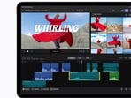 The iPad Air with the M4 chip (which has an 8-core CPU and a 9-core GPU) adopts what Apple claims is 30% faster performance than the iPad Air with the M3 chip (Official image)