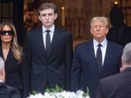 DraftBarronTrump.com mocks Barron Trump, urging him to join the war in the Middle East following US strikes on Iran. 