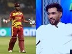 Shimron Hetmyer was dismissed for 27 off 12 against India on Sunday Shimron Hetmyer was dismissed for 27 off 12 against India on Sunday