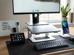 A smarter desk setup designed for comfort, control and cleaner workflow.