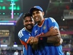 Sanju Samson and Suryakumar Yadav share a hug after India reach the T20 World Cup 2026 semifinal Sanju Samson and Suryakumar Yadav share a hug after India reach the T20 World Cup 2026 semifinal