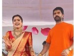 Rashmika Mandanna and Vijay Deverakonda waved at fans who had gathered to see them.