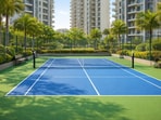 Developers are converting rooftops, podiums, vacant plots and even basements into pickleball courts as the sport gains popularity among young buyers. Once niche, it is now a marquee amenity in premium and mid-segment housing, signalling a shift toward active, community-centric living, experts say. (Picture for representational purposes only)