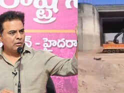 అన్నారం బ్యారేజీలో తవ్వకాలపై కేటీఆర్ సీరియస్